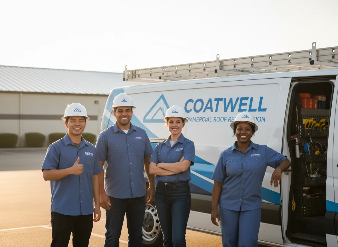 Commercial roof coating company in Greenleaf, KS